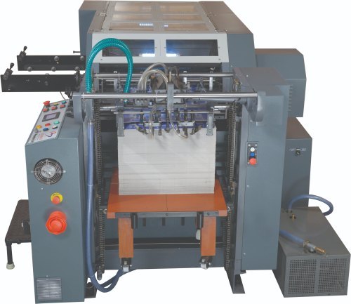 Repetto 65 V2 - Stainless Steel 4500sph Speed 120 Ton Punching Load | Automatic Operation Pull Type Side Lay Ideal for Pharma FMCG Packaging Industries