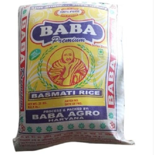 Common 25-50 Kilogram Basmati White Rice