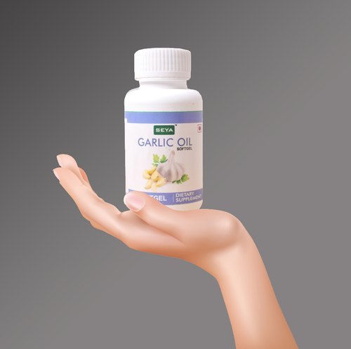 Herbal Medicine Garlic Oil Softgel Capsule