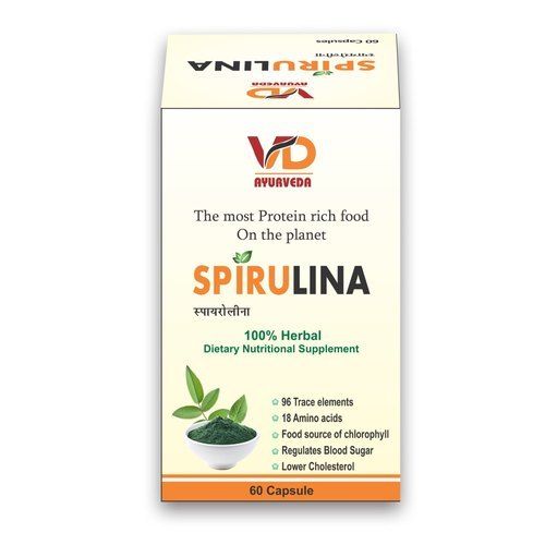 Herbal Medicine Spirulina Capsule