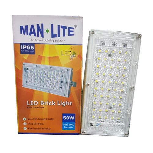 White 50W Led Brick Light