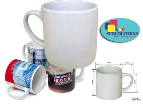 Classy Look Sublimation White Mugs