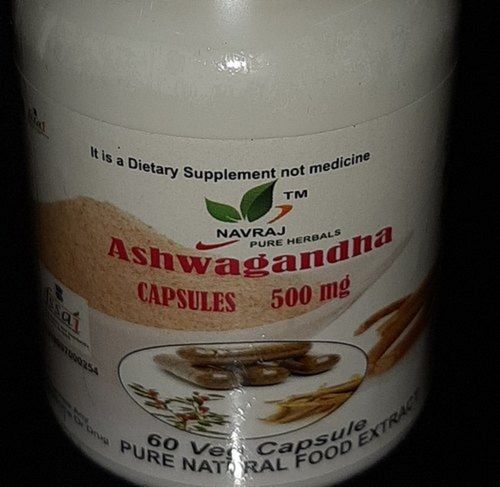 Herbal Ashwagandha Root Withania Somnifera Extract Capsules
