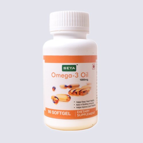 Herbal Medicine Omega-3 Oil Softgel Capsules