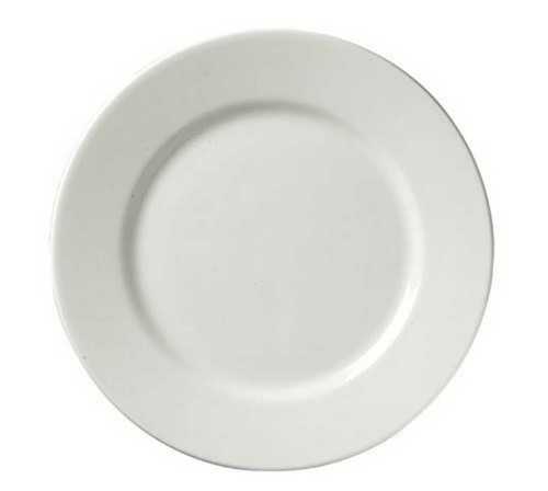 Round Shape Ceramic Plate For Serving Food  Stoneware