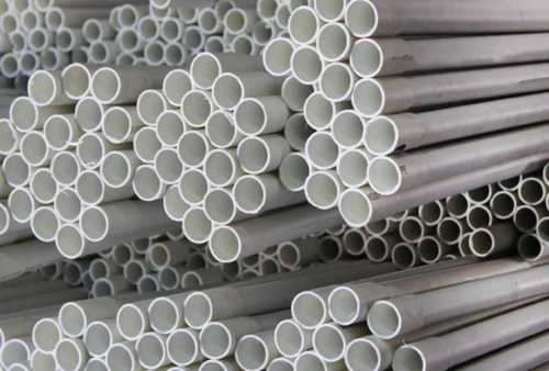 Round Shape PVC Pipe - 10-20mm Seamless Thickness, White Color | Crack Proof, Durable Design