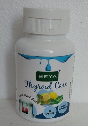 Thyroid Care Capsule - Herbal Medicine, 60 Capsules in Bottle | 18 Months Shelf Life, As Prescribed By Doctor, Store in Cool And Dry Place