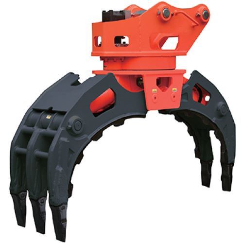 Wood Scrap Grapple For Excavator