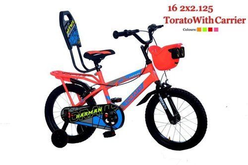 Transparent 16 Inch Bicycle With Carrier