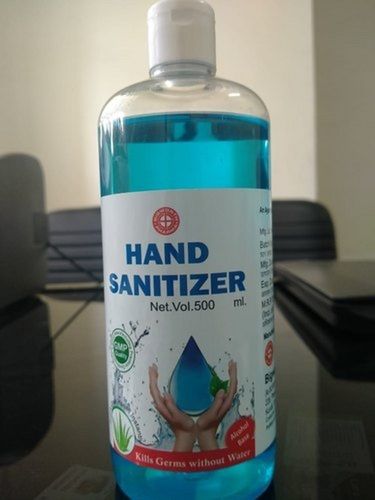 Alcohol Base Blue Liquid Instant Hand Sanitizer