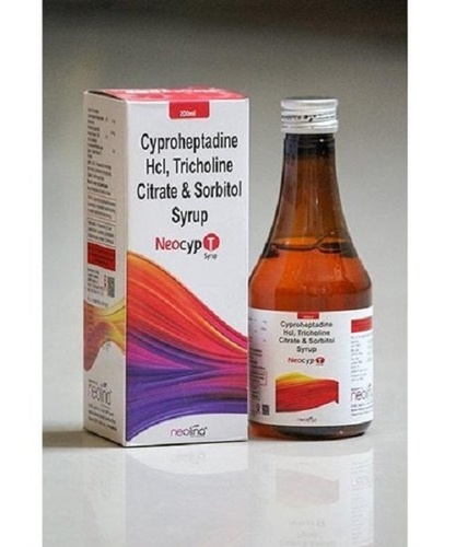 Cyprohericholine Hci, Tricholine Citrate And Sorbitol Syrup General Medicines