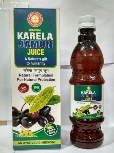 Herbal Desi Karela Jamun Extract Juice