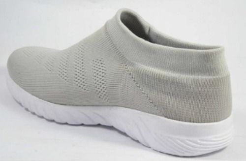 Women Grey Sports Shoes Insole Material: Eva