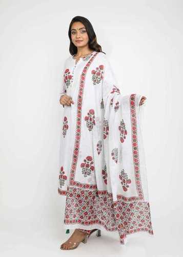 Women Kurta Pant With Dupatta Set