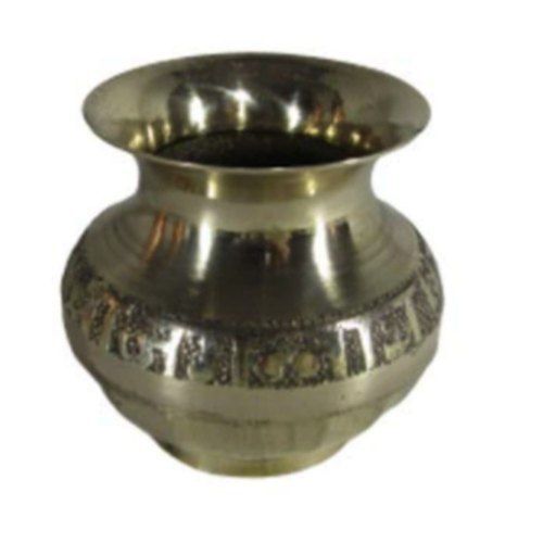 Silver Fine Finish Brass Lota Kalash