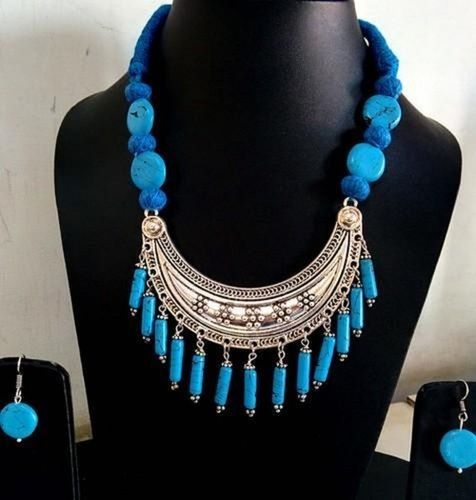 Large Sonoran gold turquoise necklace set