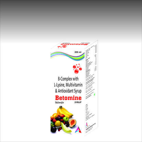 B- Complex With L- Lysine Multi Vitamin Minerals Silymarin Syrup