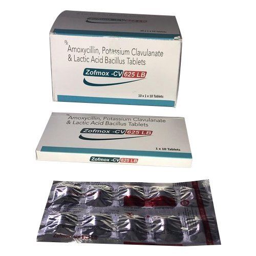 Amoxicillin Potassium Clavulanate And Lactic Acid Bacillus Tablets