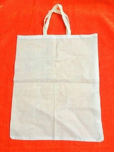 White Foldable Cotton Shopping Bag