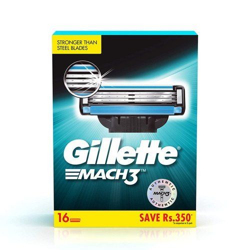 Gillette Mach 3 Shaving Blade Pack Of 16