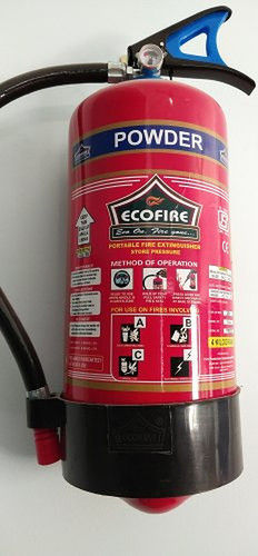 Eco Fire Polished Finish Abc Powder Based Fire Extinguisher