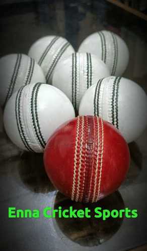 Fully Hand Stitched Leather Cricket Ball