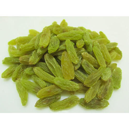 Freshly Sun-Dried Green Raisins - Soft Elongated Texture, Sweet Taste | Organic, Non-Glutinous, Rich in Protein, 100% Maturity, Food Grade, 12 Months Shelf Life