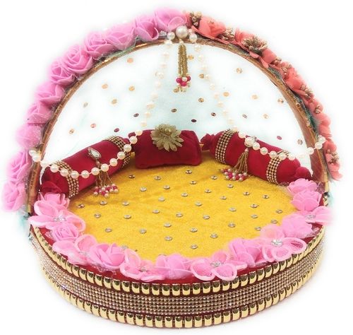 Wooden Craft Basket For Gift Decoration