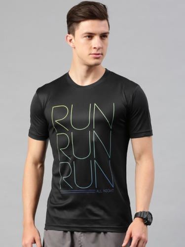 Black Corporate Sport T Shirt