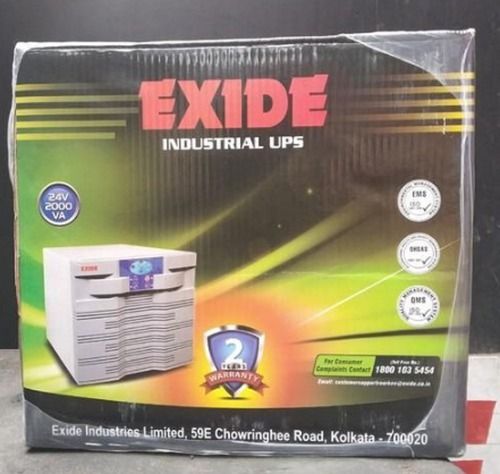 Exide 2Kva 24V Dc Pure Sine Wave Ups Frequency (Mhz): 50-60 Hertz (Hz)