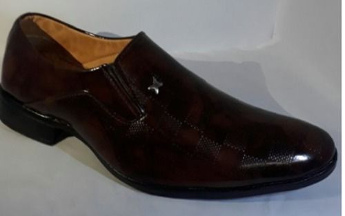 Kiya Dark Brown Shinny Shoes