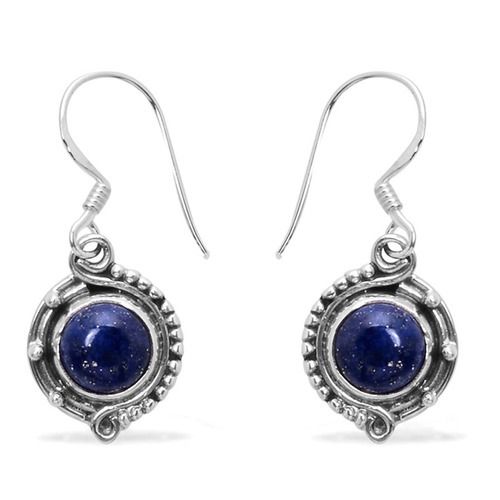 Lapis Lazuli Gemstone Silver Earring Gender: Women