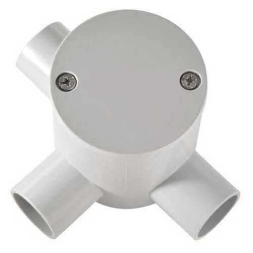 Light White Pvc Junction Box Thickness: Custom Millimeter (Mm)