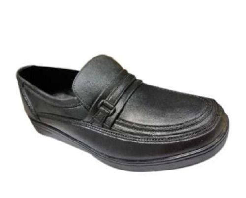 Black Mens Formal Moccasin Shoes