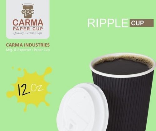 Black Disposable Paper Cup Size: Various Sizes Are Available