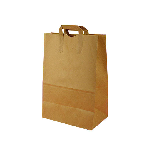 Biodegradable Brown Paper Grocery Carry Bags