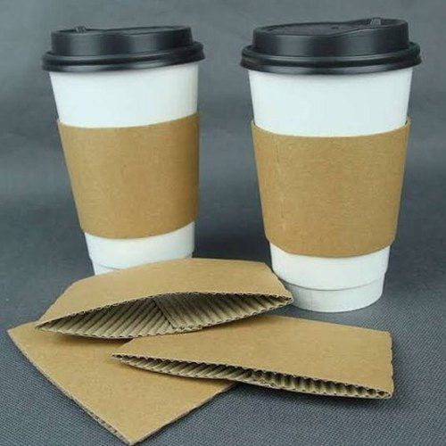 Brown Disposable Plain Paper Sleeve