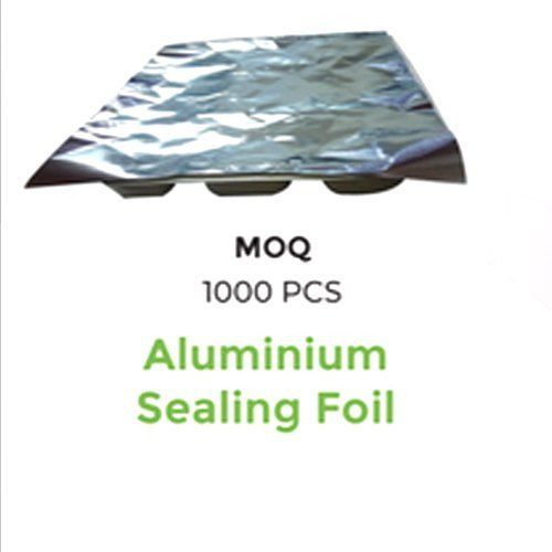 Silver Food Grade Aluminium Sealing Foil