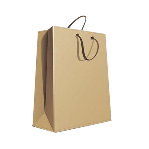 Plain Kraft Paper Carry Bag