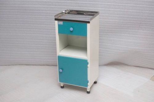 Fold-Able Rails Stainless Steel Delux Bedside Locker