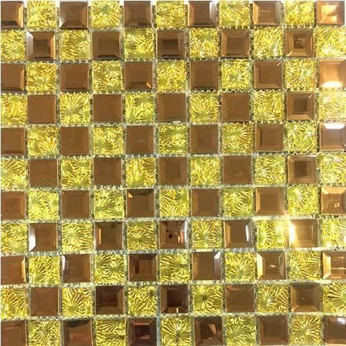 Wall Glass Mosaic Tile Thickness: 0-5 Millimeter (Mm)