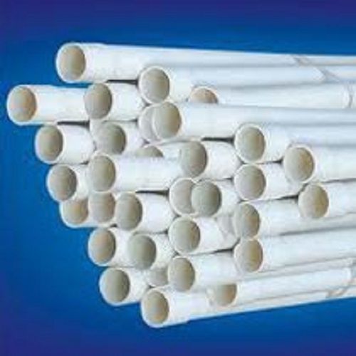 Round White Pvc Coated Pipes