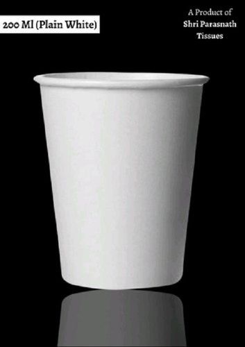 200ML Plain White Disposable Beverage Cup