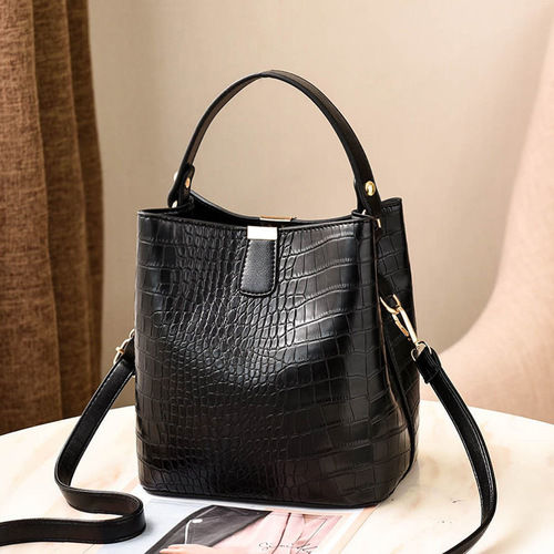 Light Weight Ladies Black Fashion Shoulder Bags