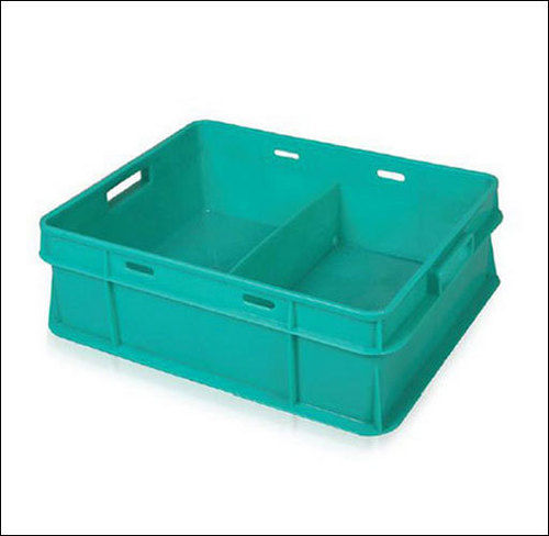 Plastic Green Dairy Crates