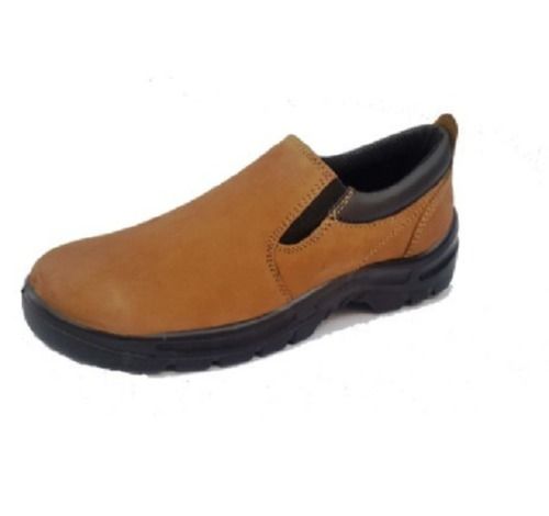 Pu Dip Slip On Safety Shoes