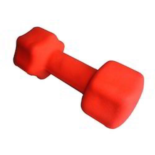Rubber Head Round Dumbbell