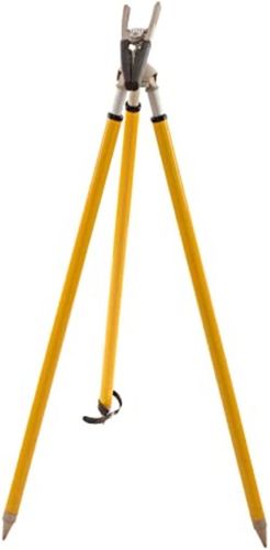 Surveying Telescopic Prism Pole Stand - Mild Steel, Aluminum, Iron Materials, Different Sizes | Waterproof, Fireproof, Easy to Assemble, Durable Life, Zero Error Default