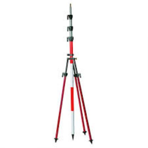 Surveying Telescopic Prism Pole Stand - Mild Steel, Iron, Aluminum, Various Sizes | Easy Assembly, Durable Life, Waterproof, Fireproof, Zero Error Default