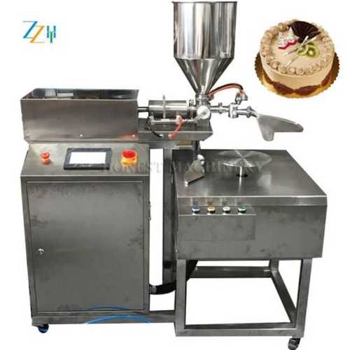 Stainless Steel(SS) Semi-Automatic Cake Making Machine, For Bakery